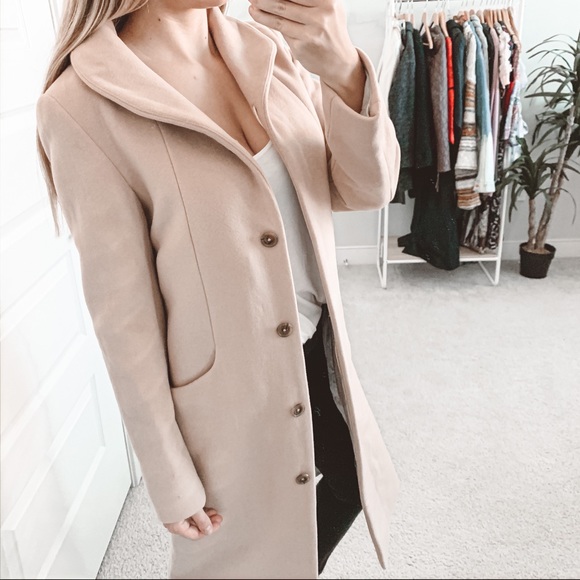 wilfred cocoon wool coat long